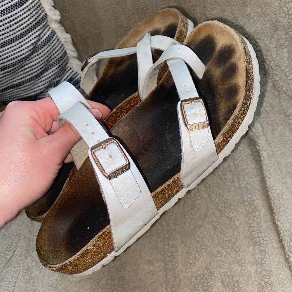 White Birkenstocks